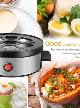 跨境多功能煮蛋器 家用迷你蒸蛋器早餐蒸蛋机早餐机 egg boiler
