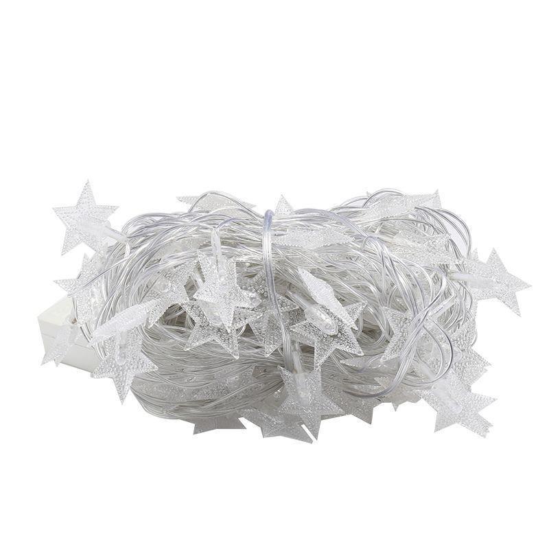 LED彩灯灯串摆摊星星圆球灯INS露营天幕灯光气氛灯户外夜市装饰灯 - 图3