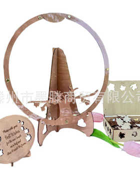 签名板册签到框树台本结婚礼庆生日年会指纹相框道具枫叶木片创意