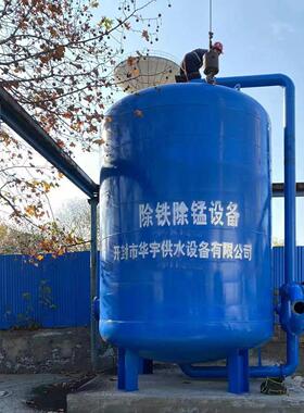定制除铁除锰设备井水除氟工业水处理除铁除锰大型机械过滤器