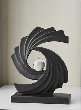 现代简约电视柜台面摆件高端大气小众客厅玄关酒柜家居壁龛装饰品