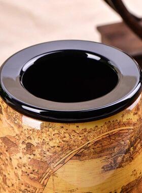 旋转笔筒轻奢高级感办公室桌面摆件书房高档创意教师节礼物送老师