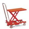 Large table foot-operated hydraulic lifting platform scissor-type mobile electric mold handling lifting platform