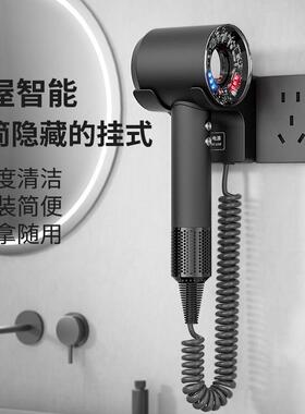 定制酒店宾馆高速无刷吹风机可暗线安装壁挂式电吹风免打孔电吹风