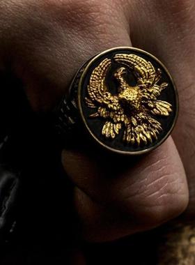 《沙丘II》周边厄崔迪戒指小众复古高级感电影衍生周边指环食指戒