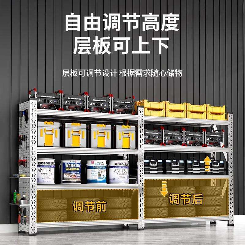 304 stainless steel heavy-duty shelves with hole plate storage racks workshop storage storage racks home balcony sundry racks