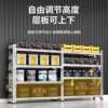 304 stainless steel heavy-duty shelves with hole plate storage racks workshop storage storage racks home balcony sundry racks