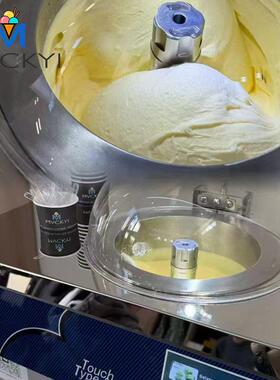 前台现做现卖Gelato机源头工厂商用双缸意式冰激凌凝冻机定制