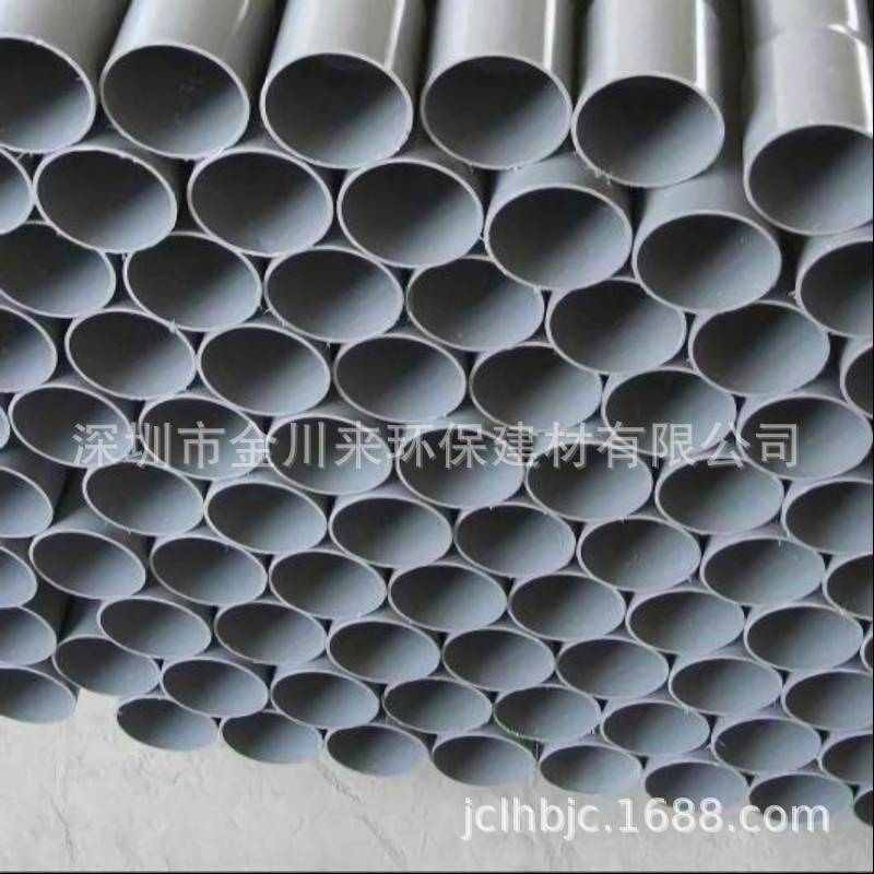 UPVC给排水管 南亚国标 De250 DN250 10寸灰色PVC-U公制环保管 - 图1