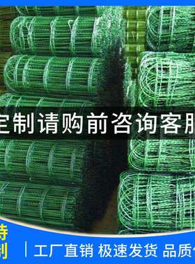 涂塑铁丝网厂家供应园林养殖护栏网涂塑花园网规格多可发