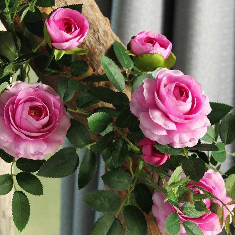 仿真牡丹花藤假花藤条藤蔓门头墙壁遮挡装饰拱门栅栏空调管玫瑰花,淘宝优惠券,粉丝福利购,淘宝优惠卷