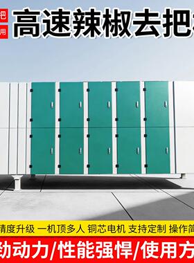 厂家商用新鲜辣椒线椒干湿两用辣椒去把夏枯球夏枯草去把机