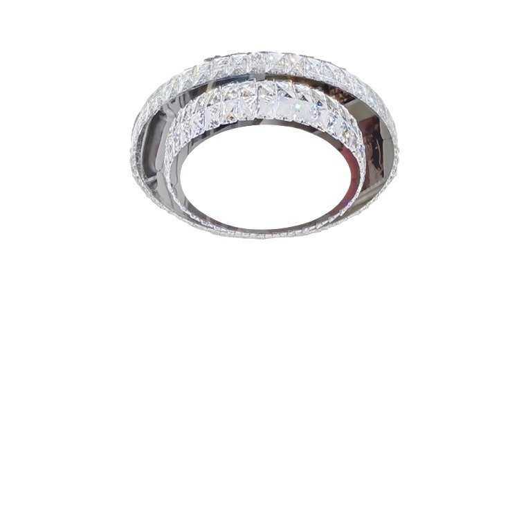 客厅水晶灯现代简约2024年新款圆形大气主卧室全屋套餐组合灯具,淘宝优惠券,粉丝福利购,淘宝优惠卷