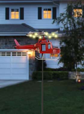 园装饰金属飞机风花向屋顶安装标测量工具户ODW外庭术院标志艺装