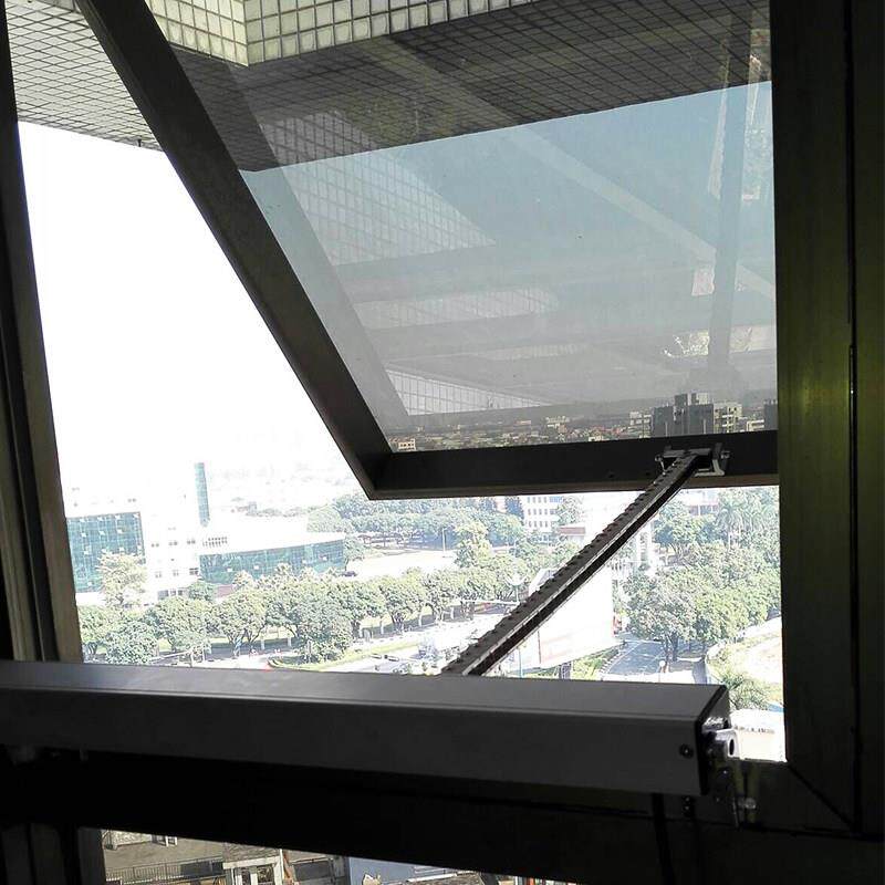 Rain-sensing automatic window closer, electric window opener intelligent control, top-hung window fire and smoke exhaust equipment, skylight intelligence