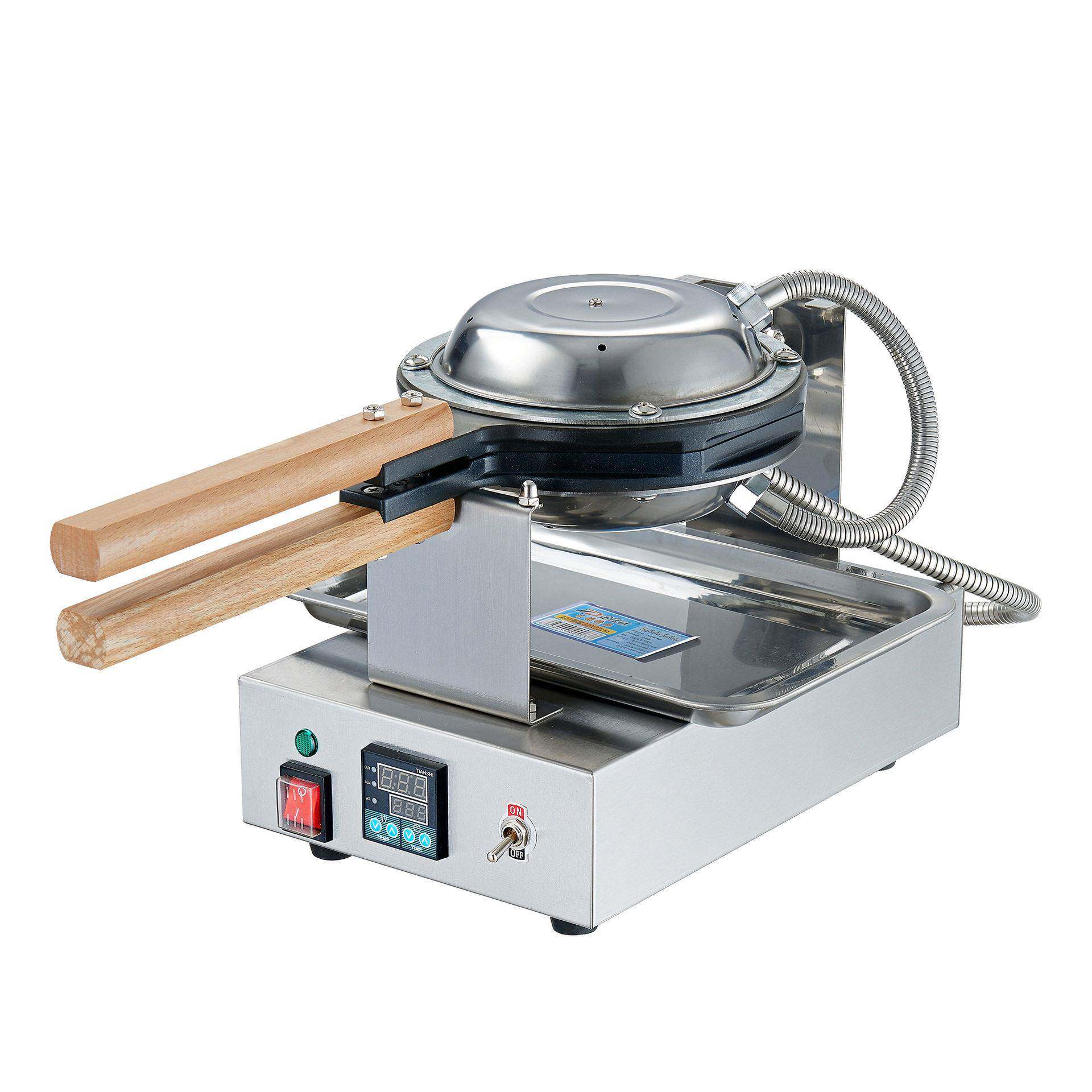 First flight of commercial love Hong Kong-style egg waffle machine, non-stick pancake machine, electronic rotation for even heating