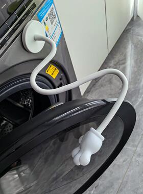 洗衣机门挡防撞固定器限位器卡扣滚筒磁吸式冰箱挡板防风防尘神器