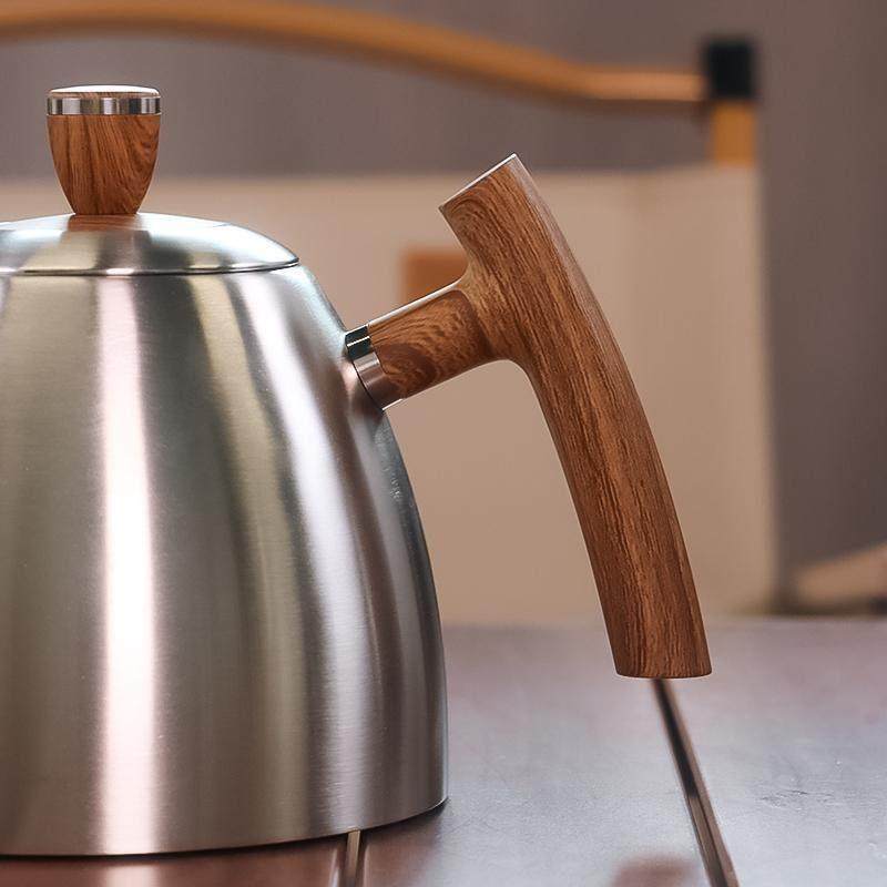 304不锈钢手冲咖啡壶天鹅颈细长嘴功夫冲泡茶壶温度计大容量1.5L,淘宝优惠券,粉丝福利购,淘宝优惠卷