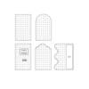 See details for storage on solid wood hole board. Wall rack for living room. Hanging partition for storage. Wall rack with background wall background. Simple wooden book.