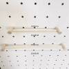 Special hook for hole board, wooden accessories, entrance door, porch, creative hook, no punching, hanging clothes storage