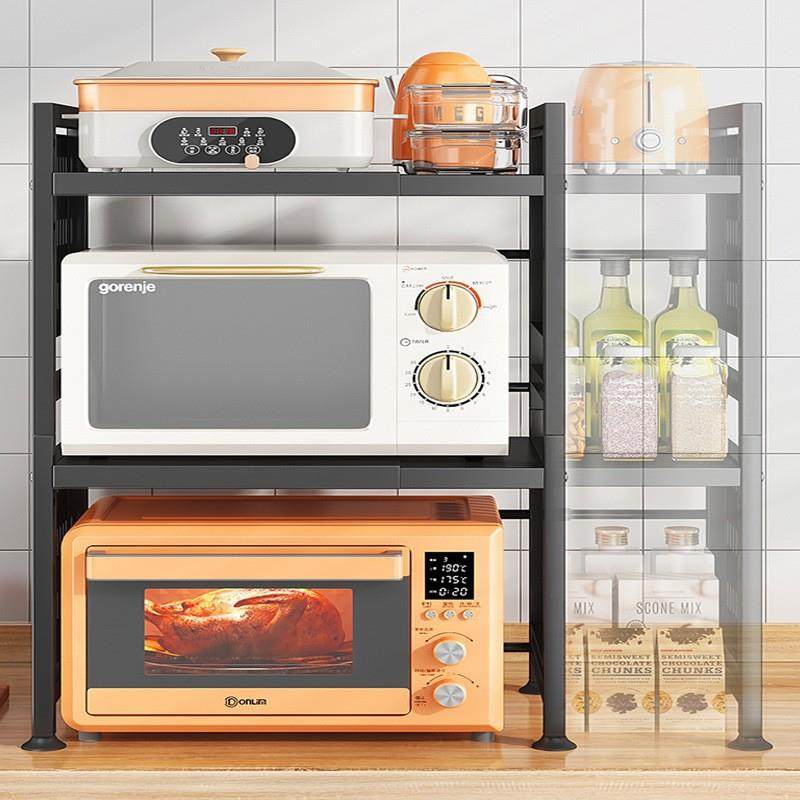 厨房微波炉架子烤箱专用置物架收纳架子支架杂物储物炉烤箱小家电,淘宝优惠券,粉丝福利购,淘宝优惠卷