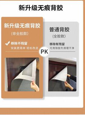 简约风自粘隔音门贴防盗门改色入户门旧木门创意翻新改造装饰贴纸