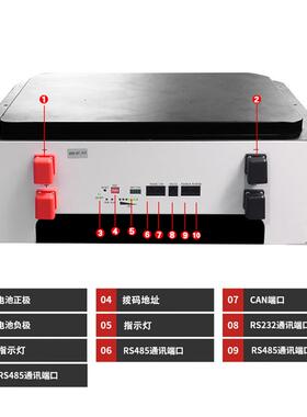 家庭光伏储能5度电可并联16台逆变器一体机跨境出口带认证智能