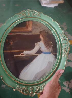 树脂工复古相框客厅家JY-X0015居装饰摆件欧手专卧室礼品布置式用