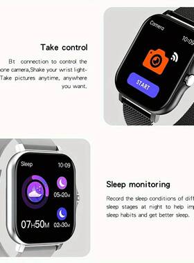 Smart Watch For Men Women Gift For Full Touch Screen Sport