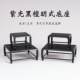 Ebony solid wood Ming style square table vase antique ornaments porcelain teapot bonsai jade base heightened wooden holder