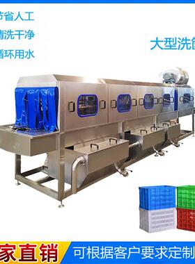 商用洗筐机高压喷淋周转筐清洗机大型鸡蛋筐肉食筐油渍筐清洗机器