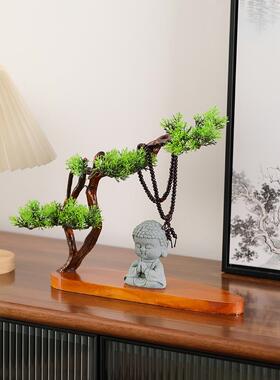创意手工木质底座根雕展示台陈列架家居客厅禅意装饰品摆件工艺品