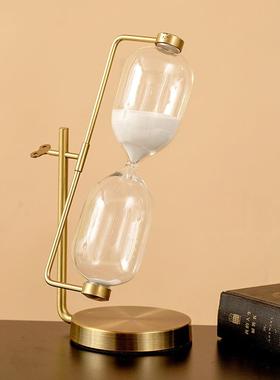 直售玻璃沙漏件时器儿童防摔沙HJ003漏摆30分创意复古计计时钟沙