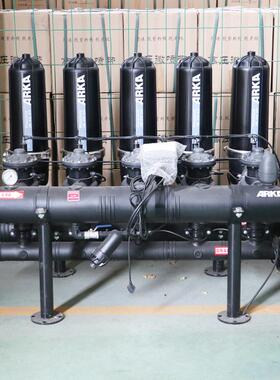 农用过滤器 灌溉设备钢制过滤器 农田全自动反冲洗砂石过滤器