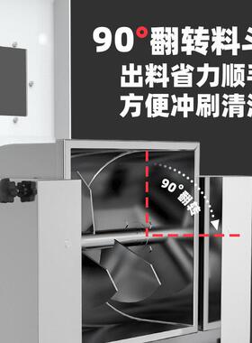 冠霆商用拌馅机不锈钢多功能和肉馅搅拌机包子馅饺子馅香肠调馅机