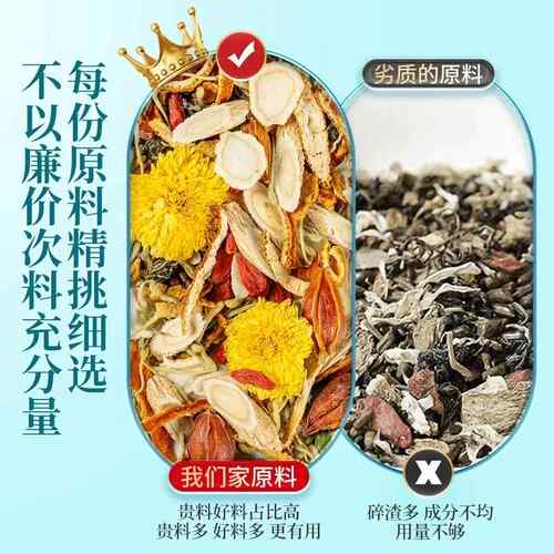 药约堂西洋参黄芪菊花枸杞茶 官方正品 15袋/盒 - 图2