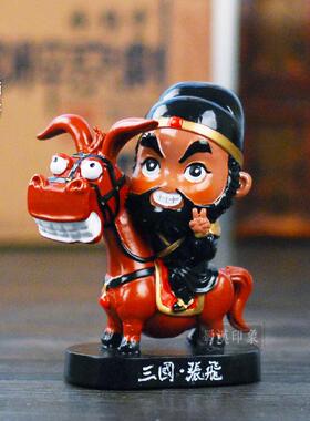 正品骑马三小国人物载通创意家居桌面树脂车摆件车卡内工艺品朋友