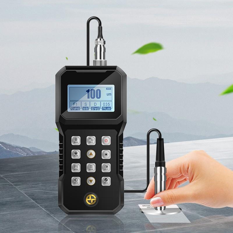 T-210C涂层测厚仪高精度防火涂料镀锌层厚度检测仪漆膜仪 - 图2