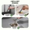 New multi-functional silicone plastic toilet brush with no dead ends to clean the toilet artifact brush wall-mounted home bathroom