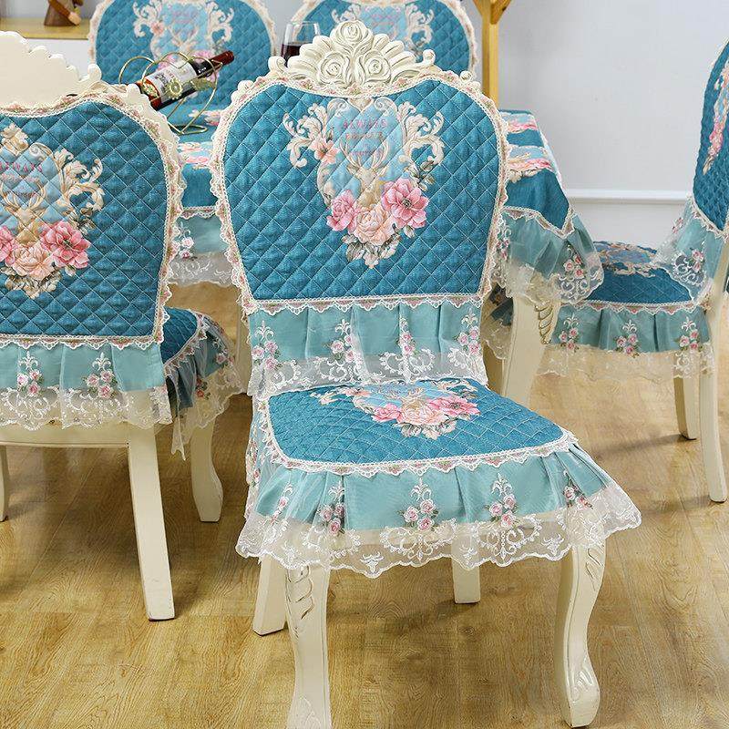 现代简约中式椅垫椅靠餐桌布防滑欧式餐椅垫套装家用实木椅子套罩,淘宝优惠券,粉丝福利购,淘宝优惠卷