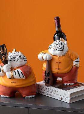 虎年吉祥物装饰桌面小虎动物年创意礼品虎年虎年生日礼品装饰