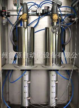 直供2头润滑油灌装机5升内食用油灌装机洗衣液定量灌装机青州