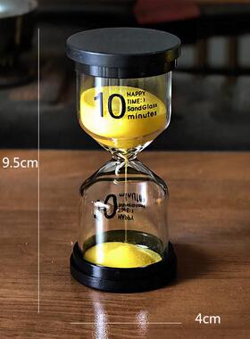 毕业季学生礼物玻璃直管沙漏10/15/30分钟计时器时间流沙纪念礼品