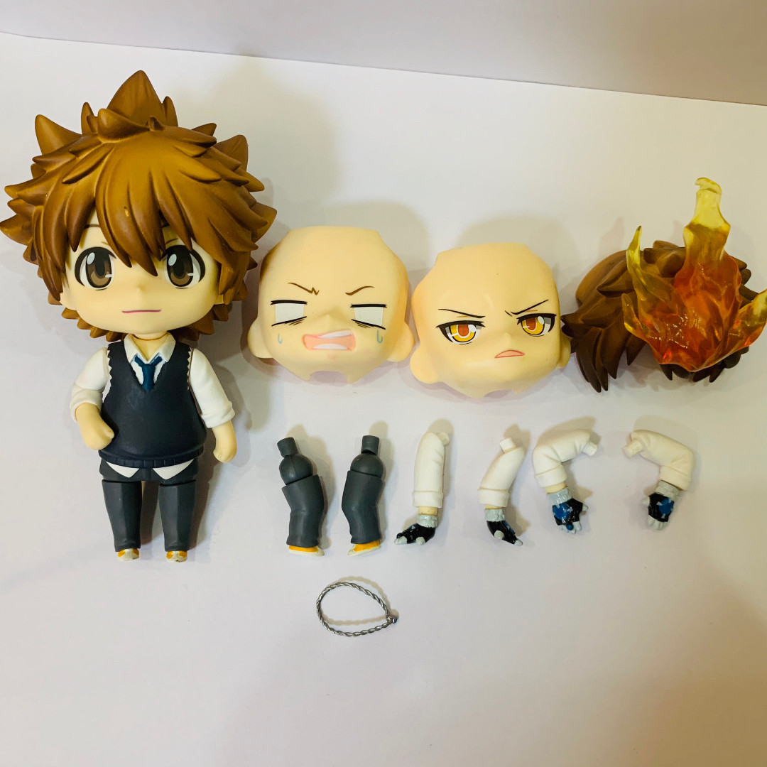 中古 バッジ ピンズ 家庭教師ヒットマンreborn Di Festa 44mm缶バッジ 沢田綱吉 キャラクター ナンジャタウン