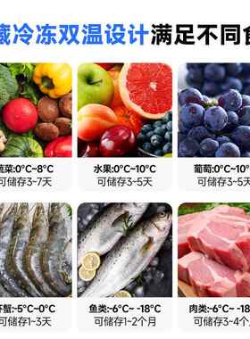 四门冰柜商用冰箱厨房食品冷藏保鲜柜饭店六门立式双温冷柜