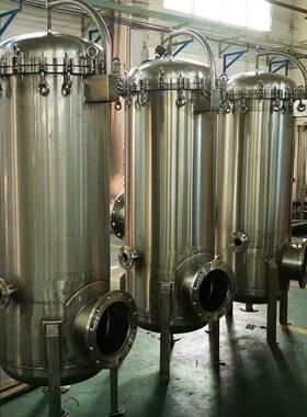 石英砂过滤器大流量过滤器电泳涂装设备工业清洗不锈钢精密过滤器