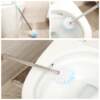 Stainless steel bathroom cleaning long handle sanitary wire brush