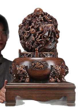 九转乾坤鼎摆件招财时来运转客厅玄关老板办公室装饰公司开业古风