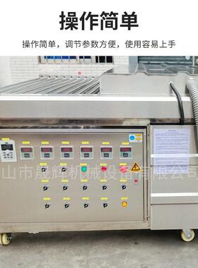 大型冷轧卷料不锈钢清洗烘干机除油除尘防水pvc卷材工业清洗设备