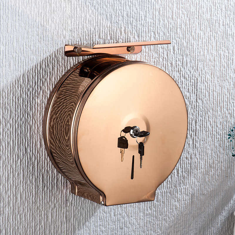 公共厕所新品卷纸浴室不锈钢盒防水大大盘洗手间酒店纸巾架纸卷抽,淘宝优惠券,粉丝福利购,淘宝优惠卷